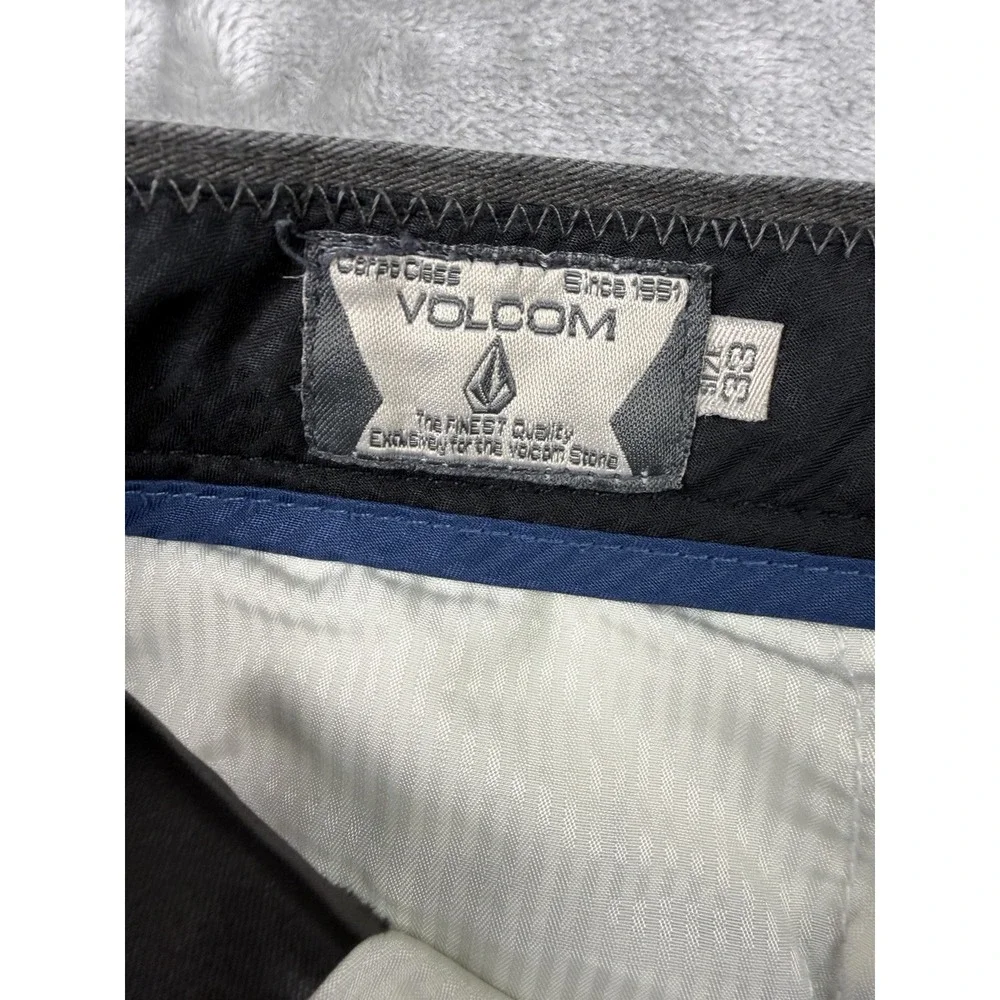 Volcom‎ Shorts Men's Size 33 Cotton Brown Chino Skater Streetwear Casual Skate